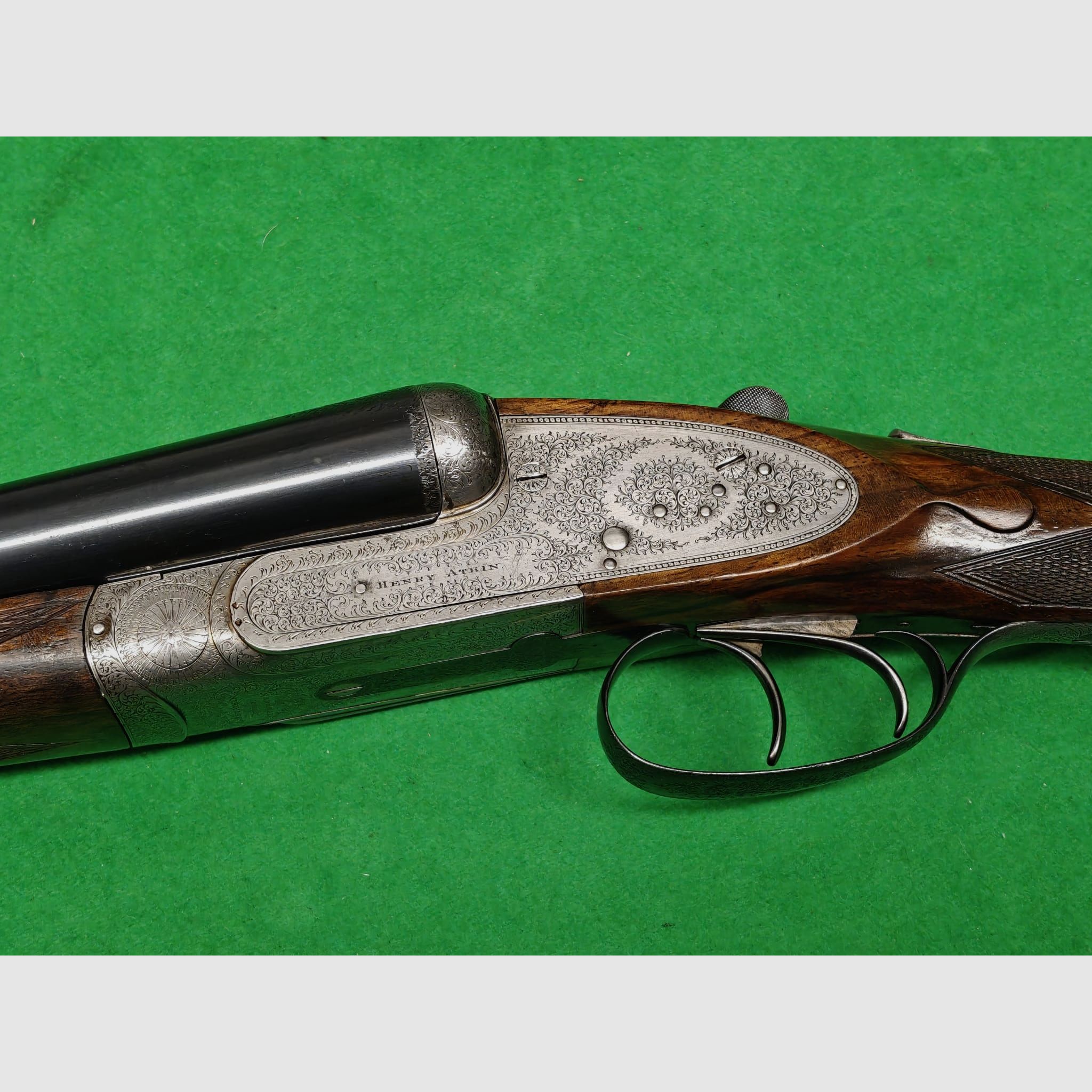 Purdey Doppelflinte 12/70 pieza única hecha a mano Henry Atkin