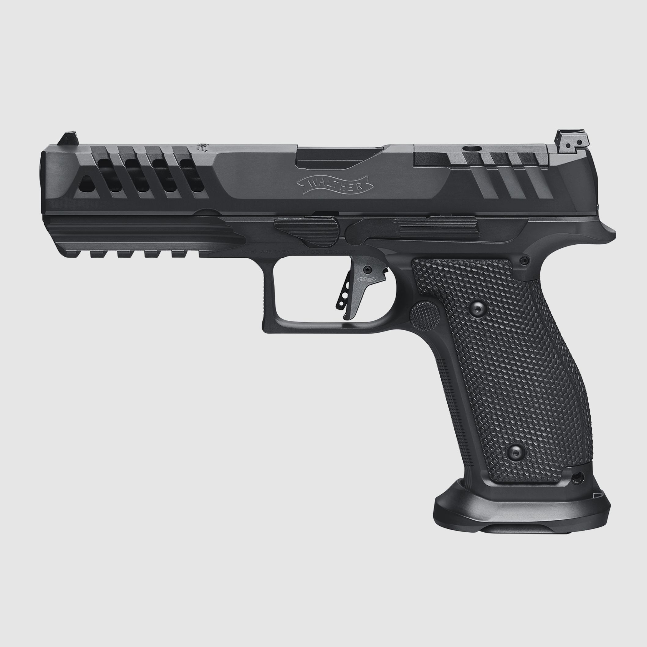 WALTHER PDP STEEL FRAME Match FS 5" 9mm Luger halbautomatische Pistole