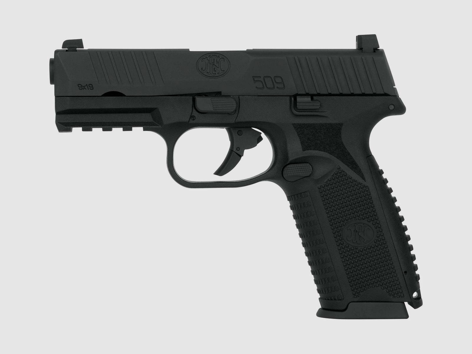 FN 509 Schwarz 4,5mm BB - Druckluft Co2 BlowBack