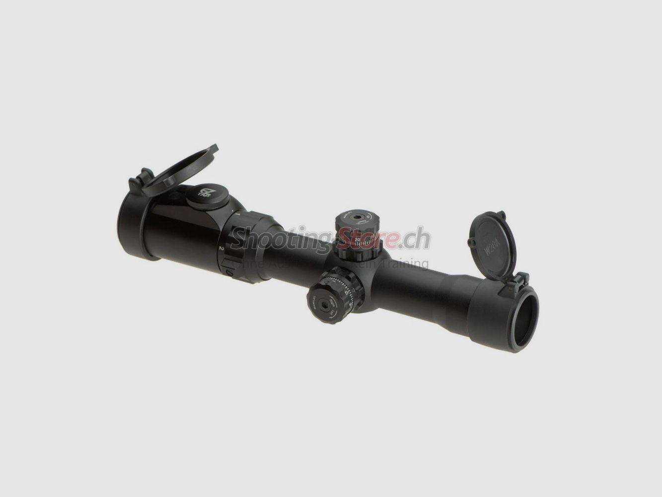 Leapers 1-8X28 30mm CQB/MRC Circle-Dot Accushot OP3 Nero
