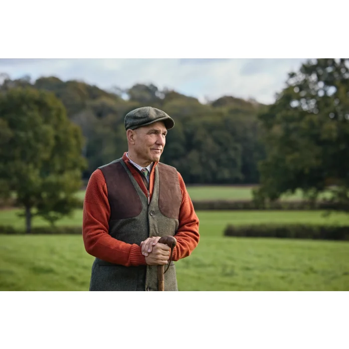 Sweter Harkila Vincent merino half zip - Bombay brown (106080065), zdjęcie 7 z 8