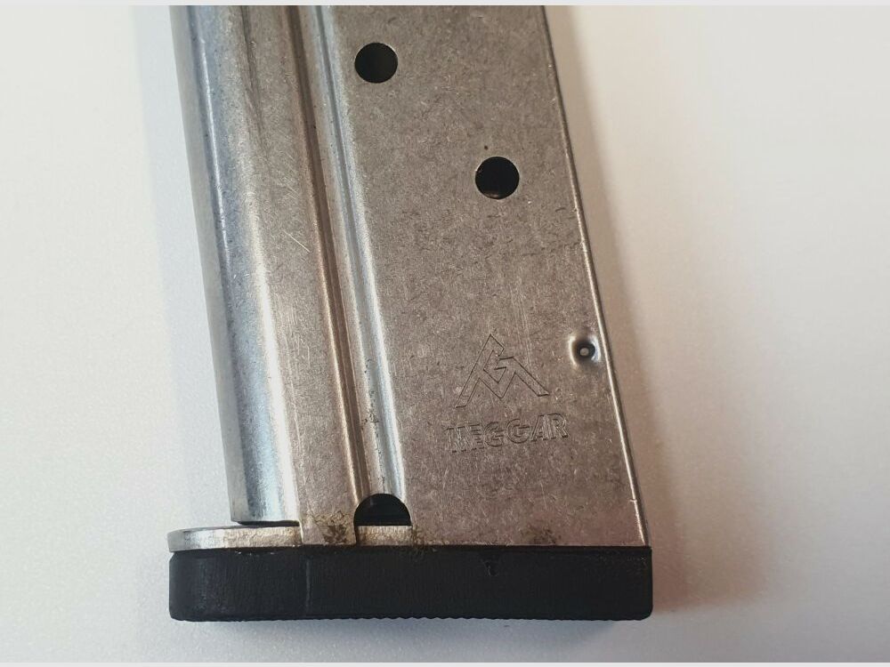 Mec-Gar Mec-Gar Chargeur pour Pistolet Colt 1911, 9mm Luger, 9 Coups - Nickelé