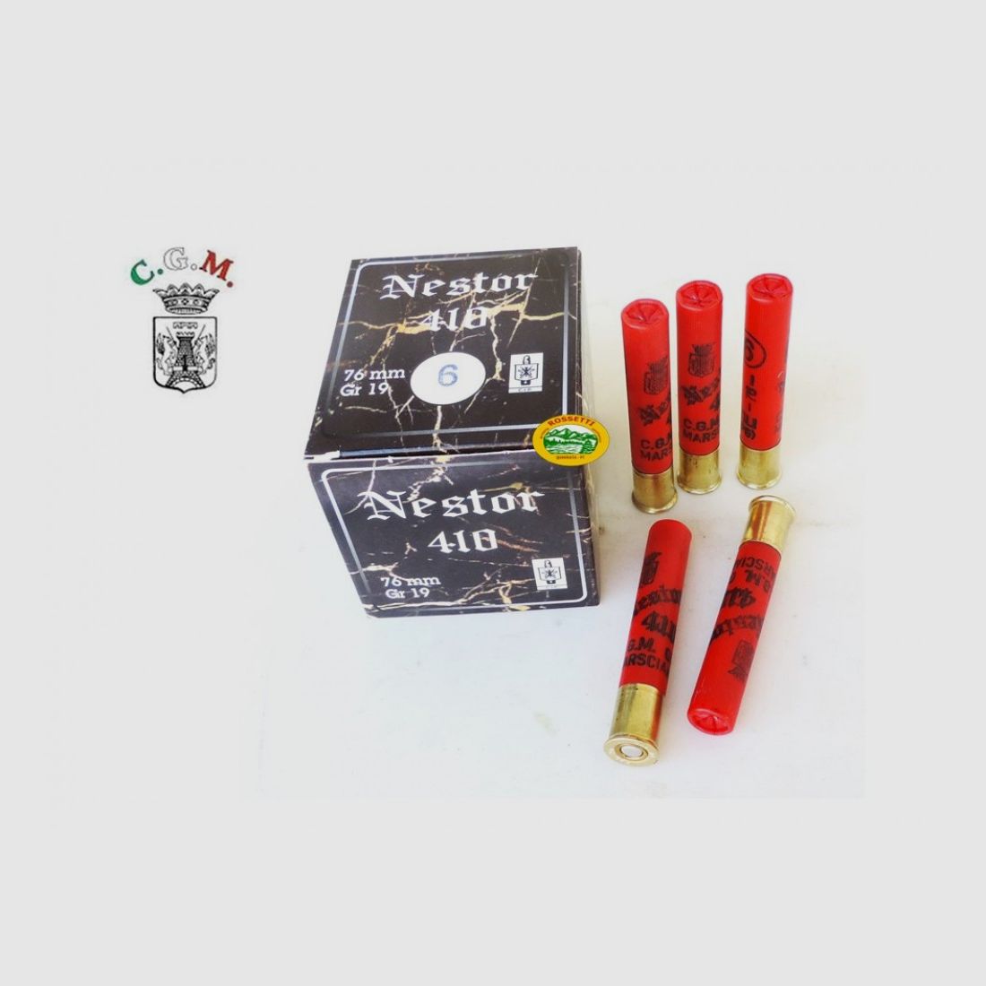 NESTOR Patronen Nestor Kal.410 gr.19 pb.6 spezielle Taube