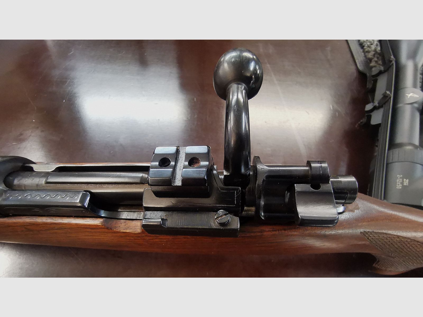Mauser K98 con canna Match nel calibro 8,5x63 Reb