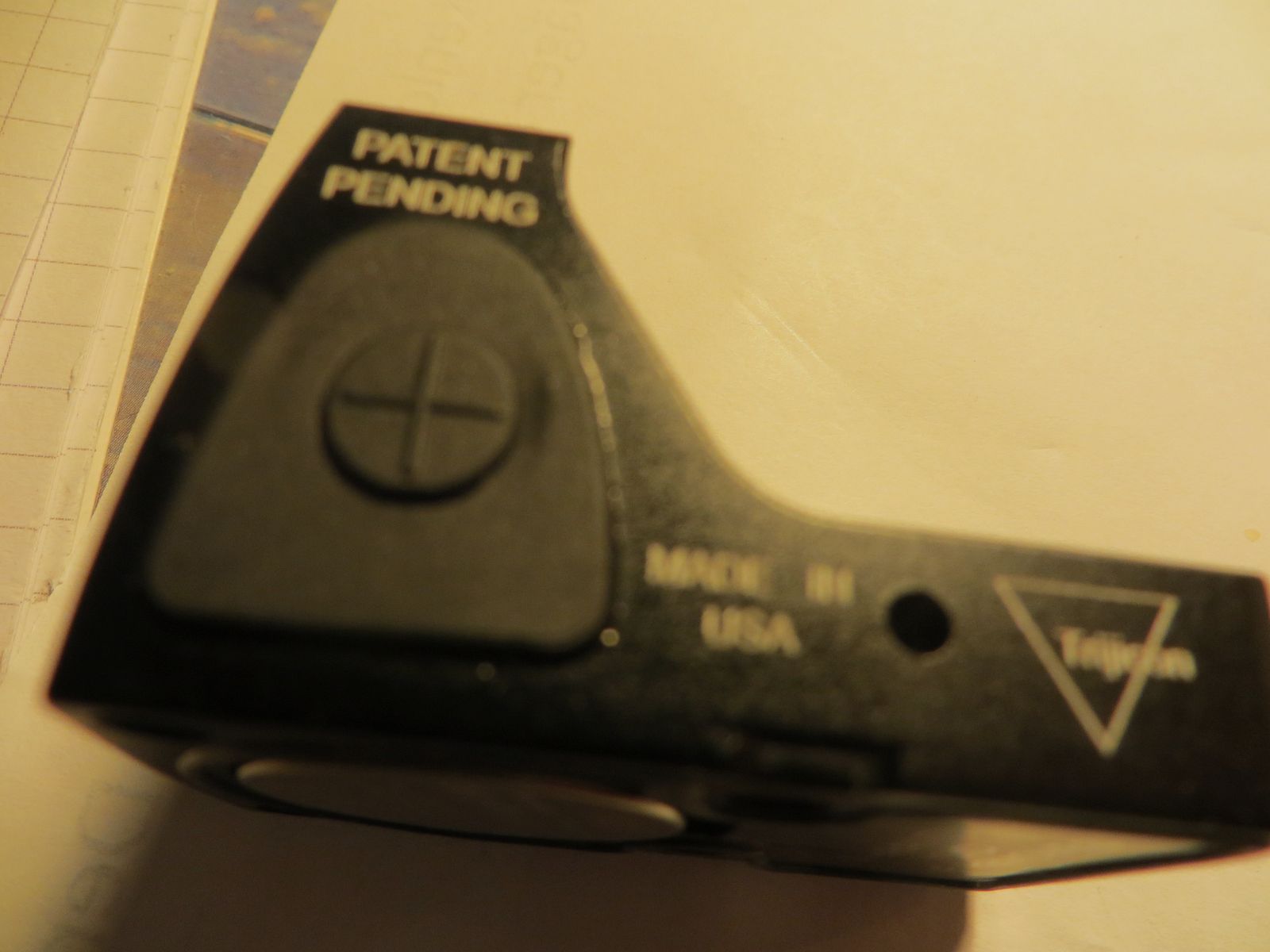 Leuchtpunktvisier TRIJICON  RM 07 RMR 6MOA mit verschiedene Foodprints