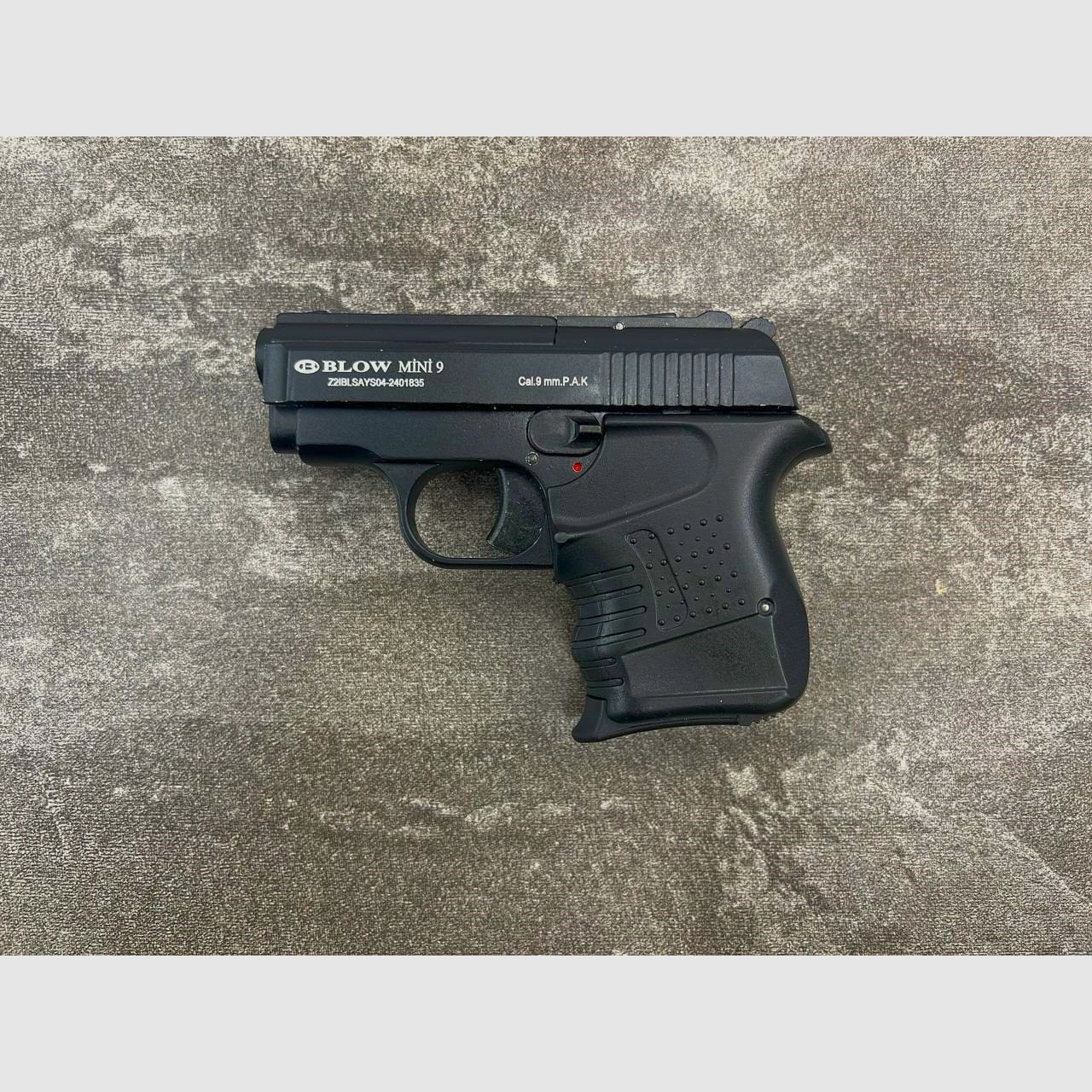 BLOW Mini 9 mm P.A.K. – kompakte Schreckschusspistole – EU-weiter Versand
