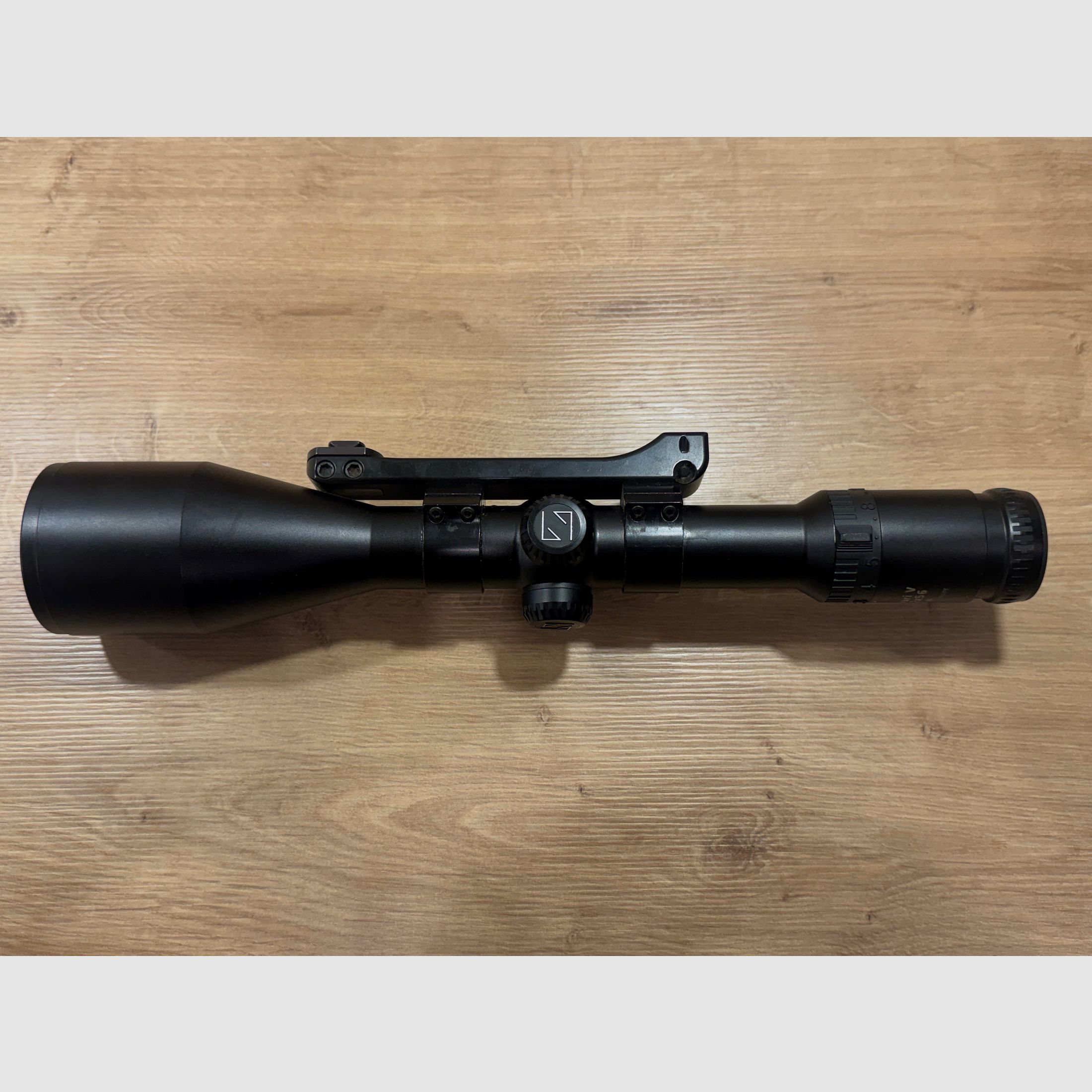 Zeiss Diavari V 3-12x56 T* Leuchtpunkt Brückenschwenkmontage 