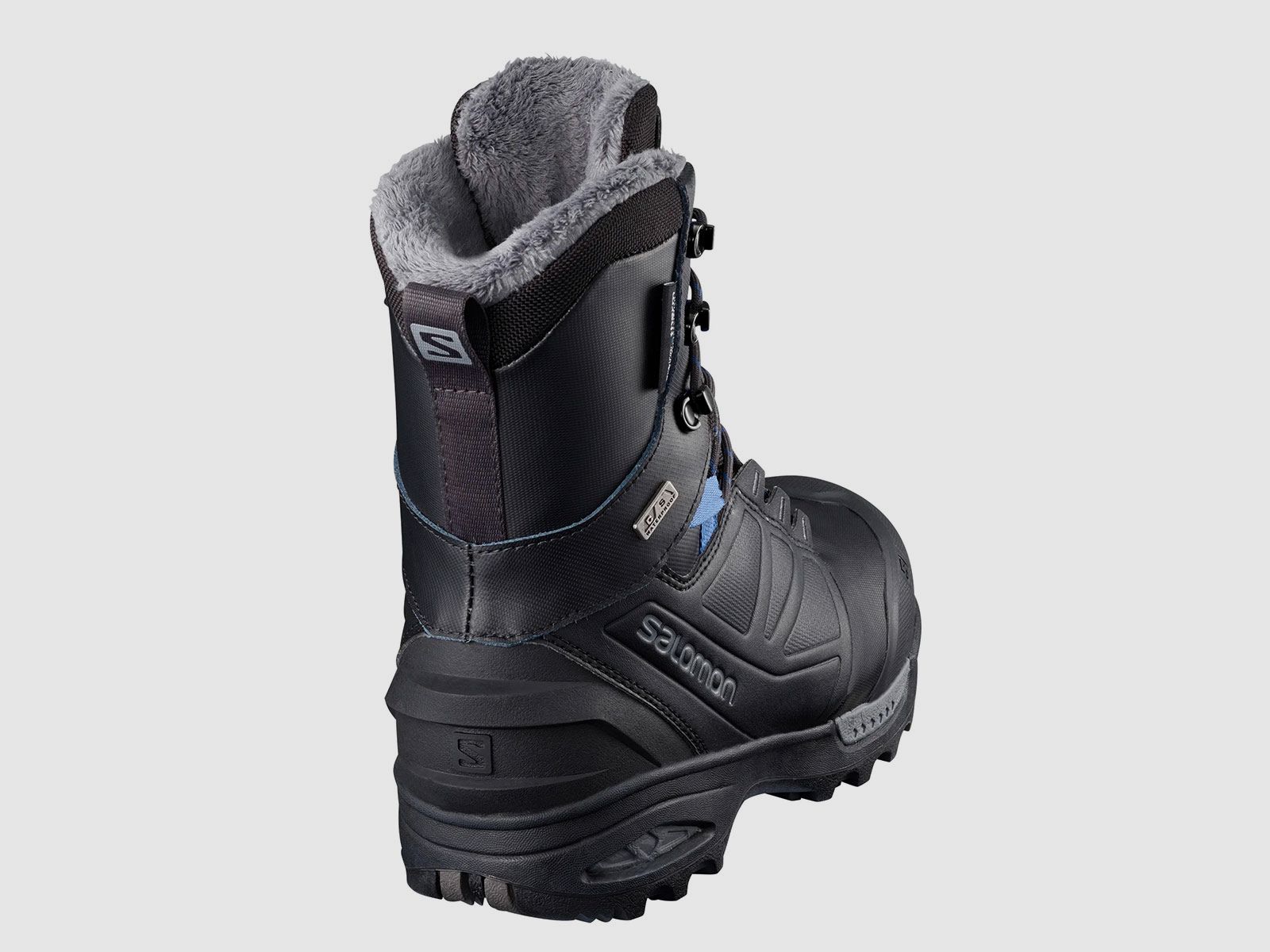 SALOMON – KOBIETY – TOUNDRA PRO CLIMASALOMON™ WODOODPORNE Phantom / Czarny / Amparo, zdjęcie 5 z 5
