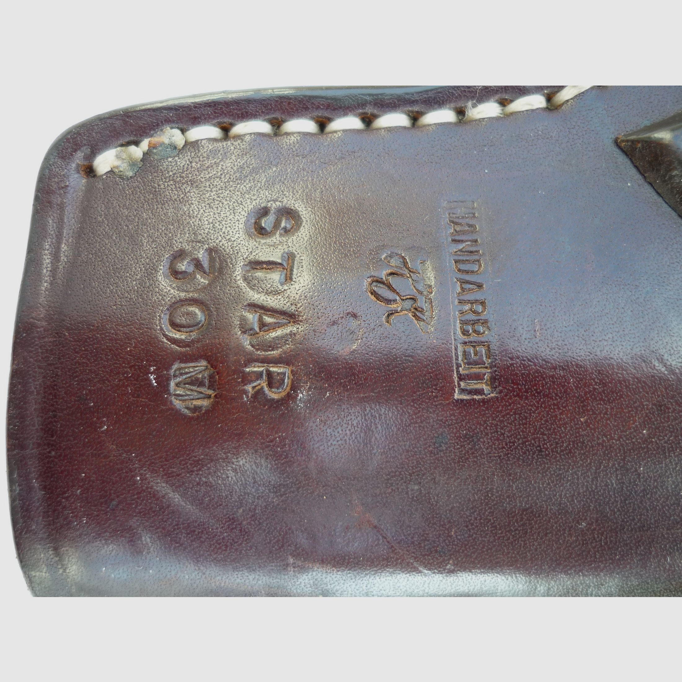 HKDesign Holster Art. Nr. 002: kleine Einfachholster mit Hahnsicherung für Star 30 M in hell und dunkel - für Linkshänder - 2. Wahl