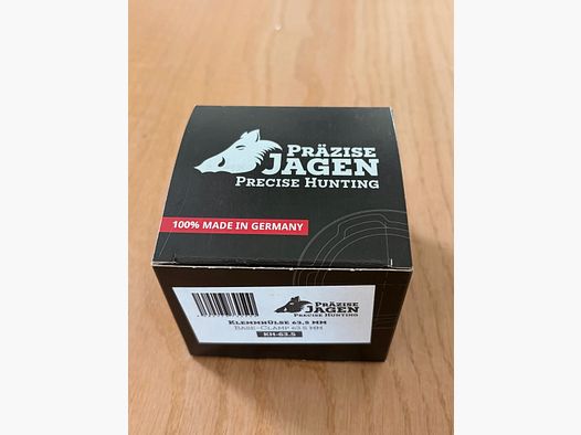Precyzyjne polowanie Klemmhülse KH-63.5 (63,5 mm) – NOWE i nieużywane – pasuje do Steiner Ranger 6