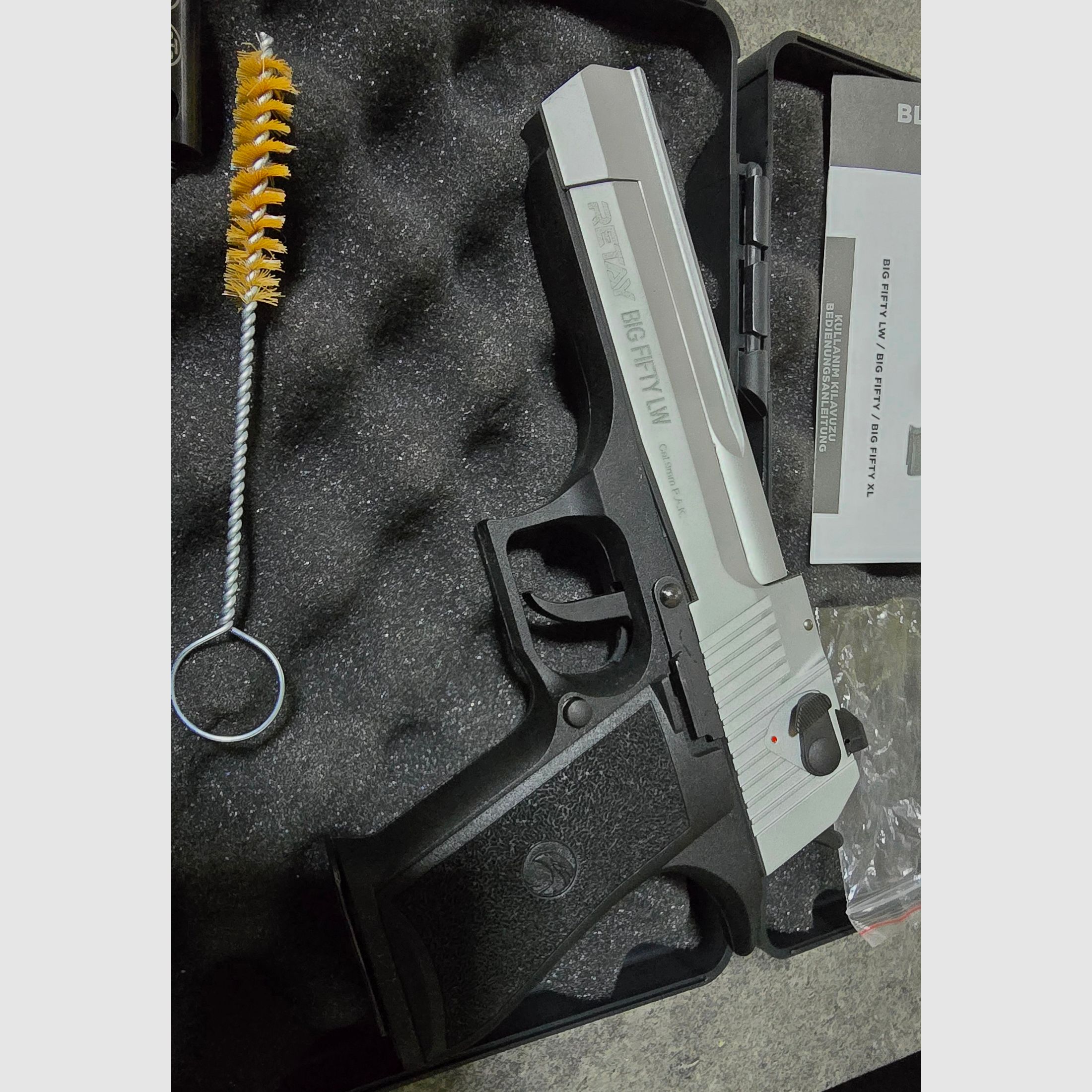 Retay Big Fifty LW Nickel Schreckschuss 9mm PAK 