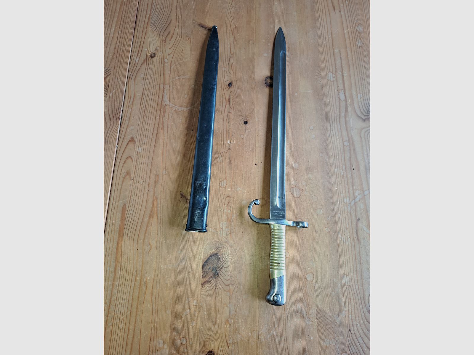 Bajonett Mauser Argentinisch 1891, Weyersberg Kirschbaum , nummerngleich