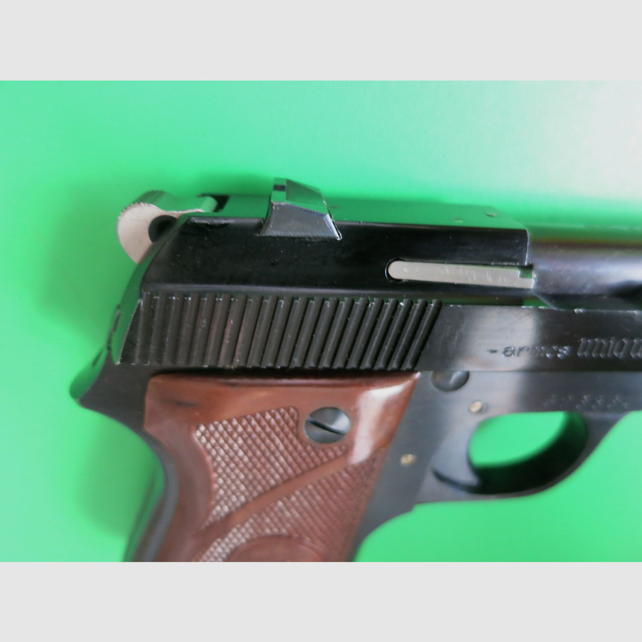 Pistola semiautomática Modelo "L" (Armes Unique MAPF), Cal. 22 lfB, Caja + Instrucciones      #60, imagen 10 de 11