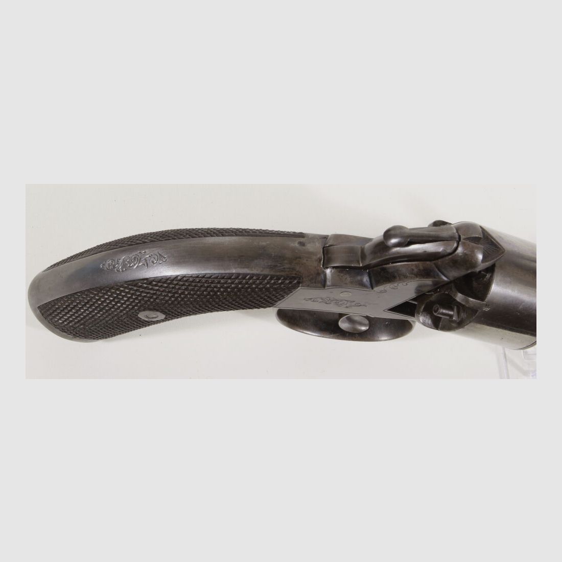 Originaler Perkussionsrevolver R. Jones Liverpool im Kasten  Artikel 15856