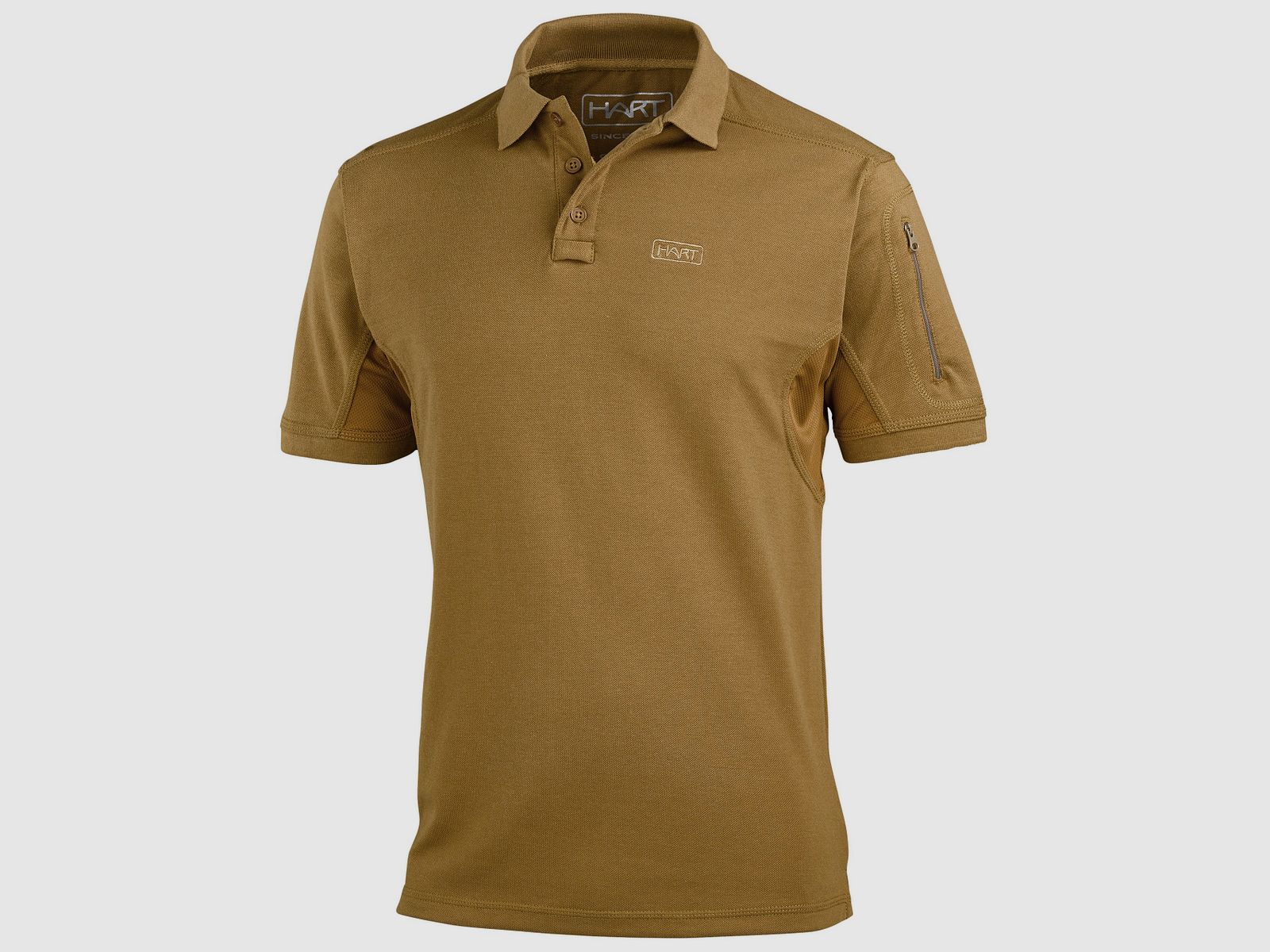 Hart Herren-Poloshirt Ivory