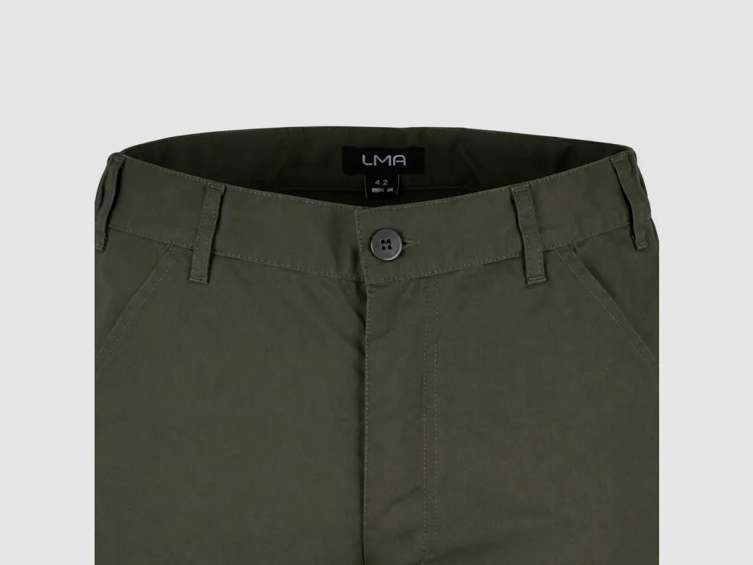 Pantalon multipoches LMA Bécasse 1492 kaki homme, image 8 sur 11