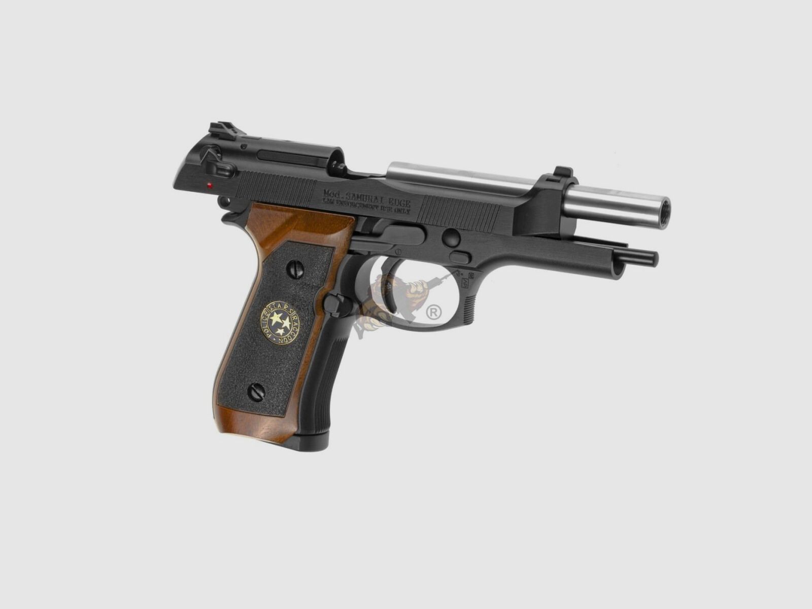 M92 Mod. Samurai Edge GBB CO2 Volledig Metaal (Zwart/Hout) Airsoft -F-