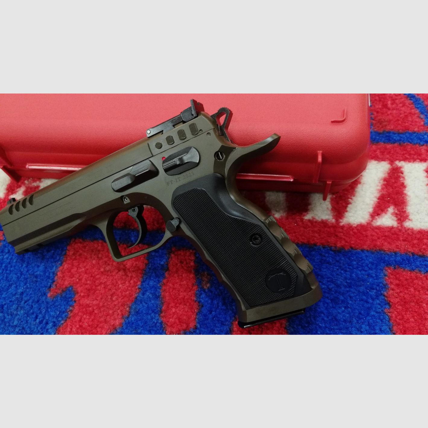 Tanfoglio Stock 1 GREEN Limited Edition Kal. 9×19., Bild 3 von 6