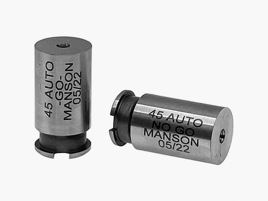 MANSON PRECISION Calibre de headspace GO pour .45 ACP, acier
