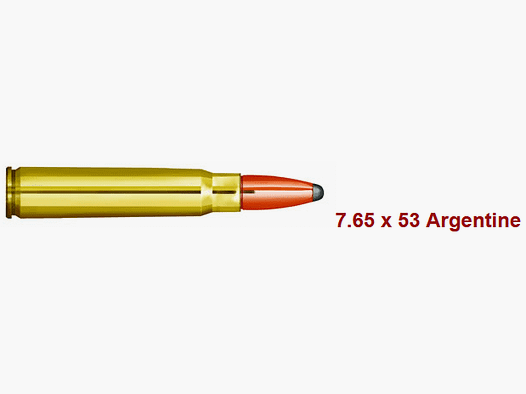 PRVI/PPU 7,65x53 Argentine FMJ 174 gr. - 20 stuks