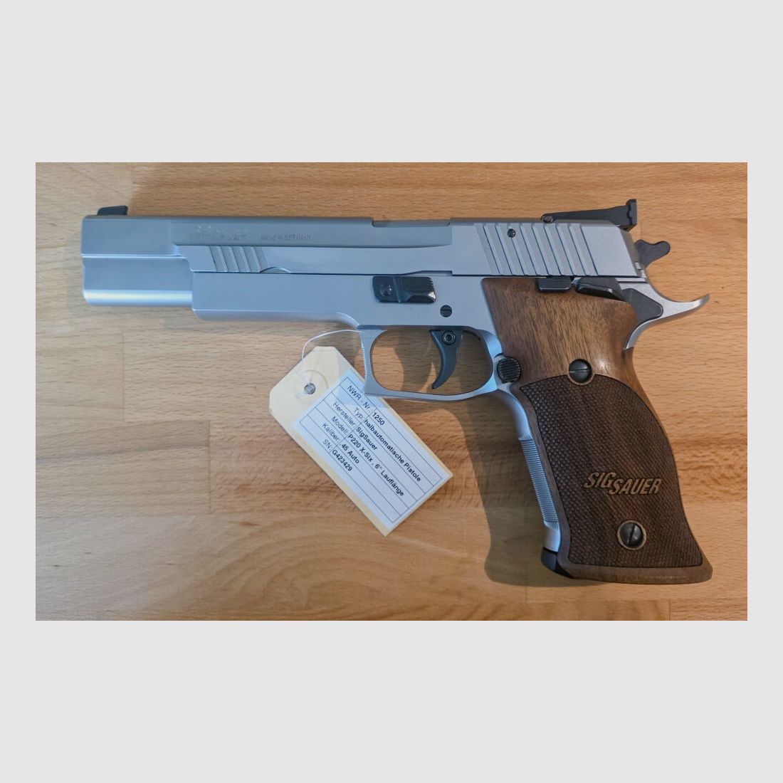 SigSauer P220S X-Six