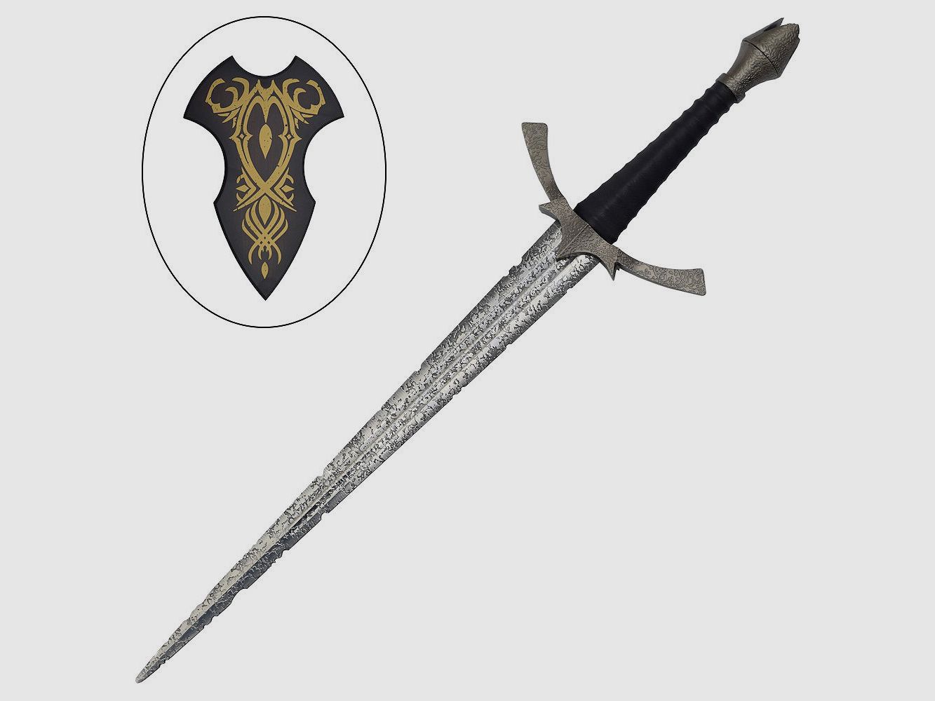 Morgul Blade Damascus Optics of the Nazgul