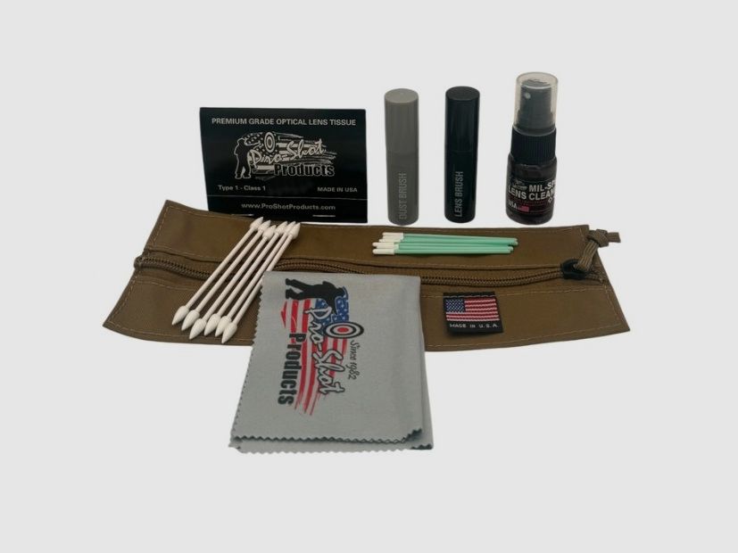 Juego de limpieza Ruck Optic Coyote