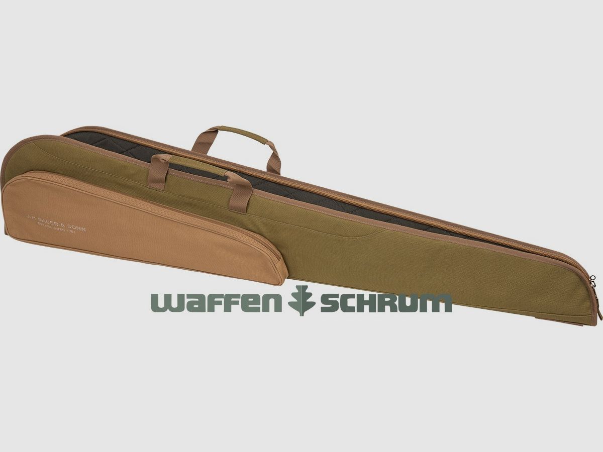Housse de fusil Sauer en toile longue 132cm - sepia 132 x 29 x 8 cm