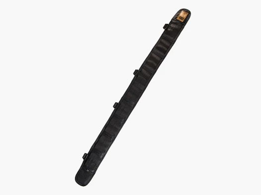 Laser Slim Grip gesleufde gewatteerde riem (zwart) HSGI