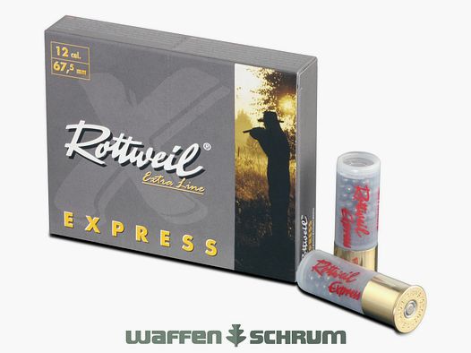 Rottweil Express 12/67,5 7,4mm - 12 Posten