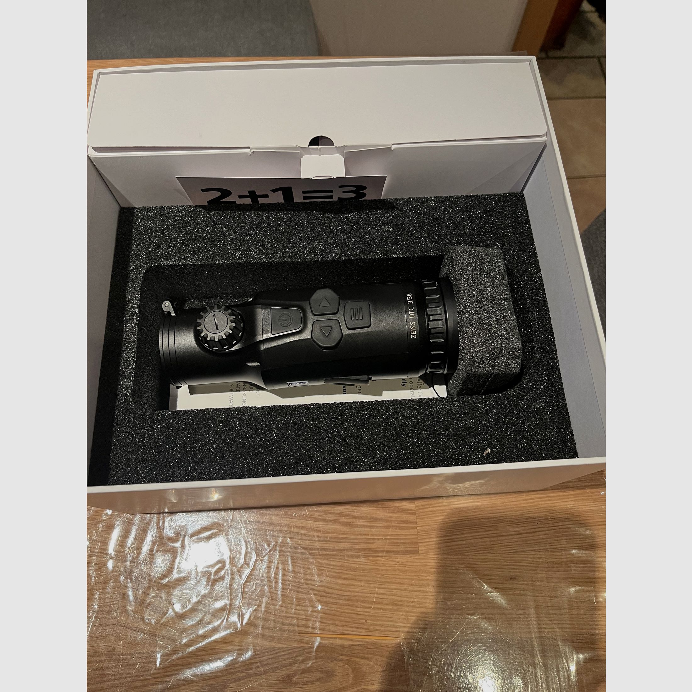 Zeiss dispositif thermique de visée DTC 3/38 avec adaptateur DTC et adaptateur DTC-anneau M52