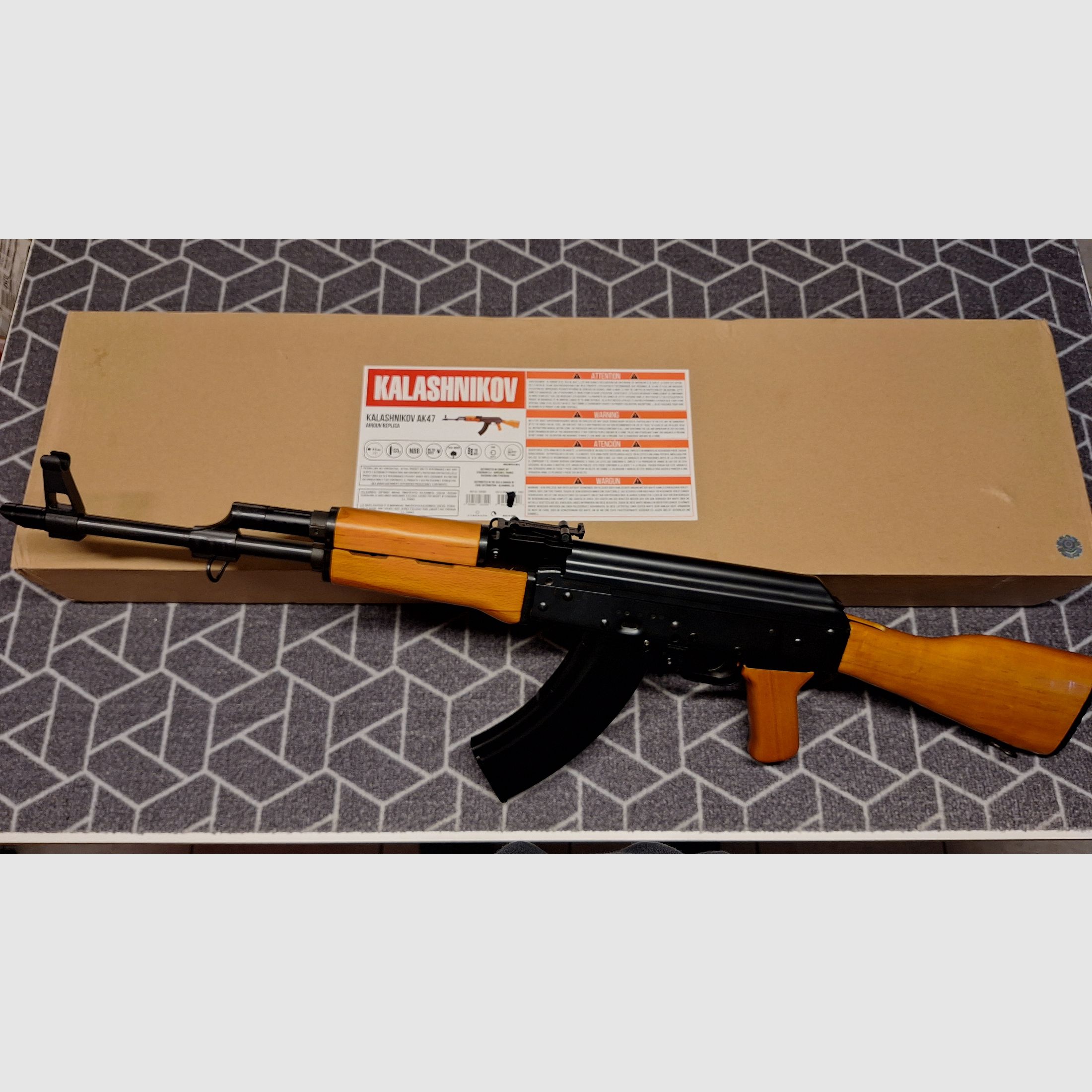 Kalashnikov AK47 G.S.G. Co2-Luftgewehr 4,5 mm-NEU!