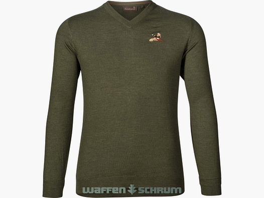 Seeland Pullover Woodcock V-Ausschnitt Classic green