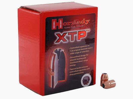 Hornady bullet .41/.410 HP/XTP with crimping ring 210GR 100 pieces