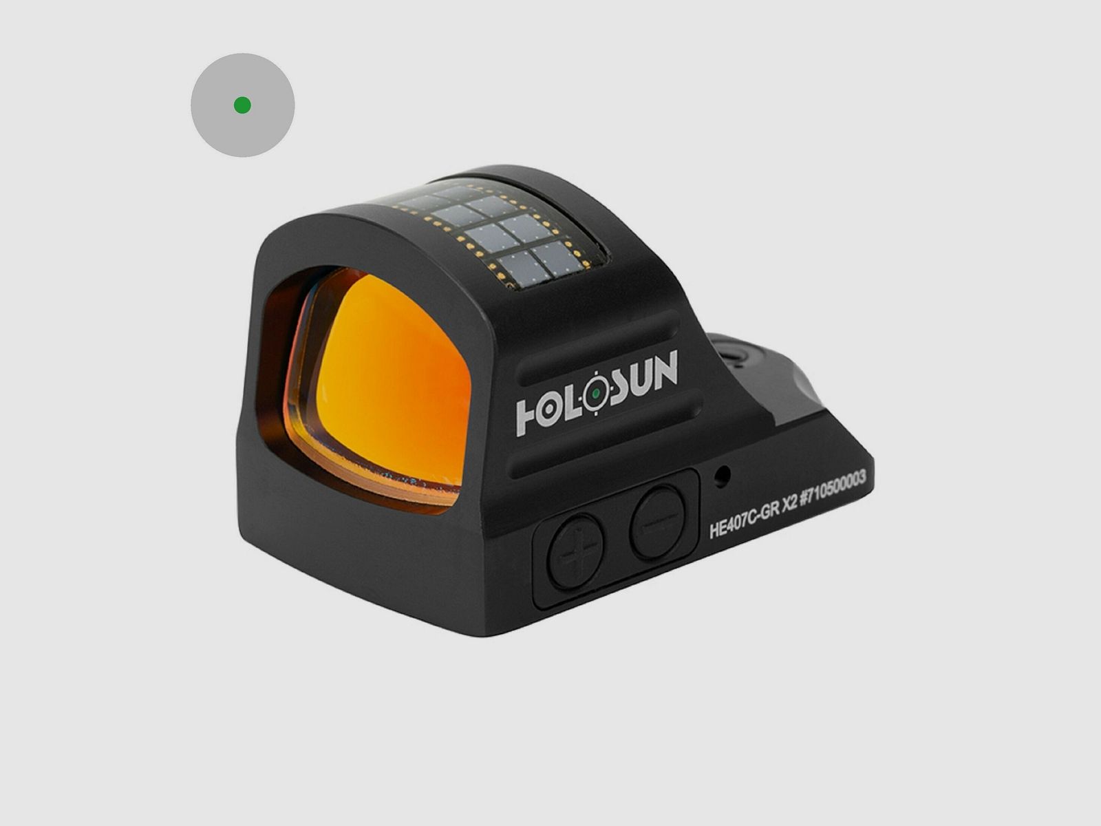 Holosun Reflexvisier HE407C-GR-X2 mit grünem 2MOA Dot, Bild 1 von 8