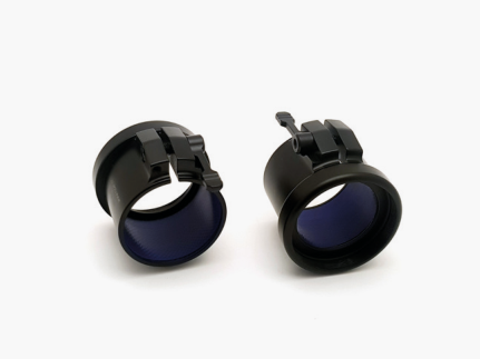 Adaptador Rusan ARM52-46 para clip-on térmico o nocturno — campana Ø 46 mm