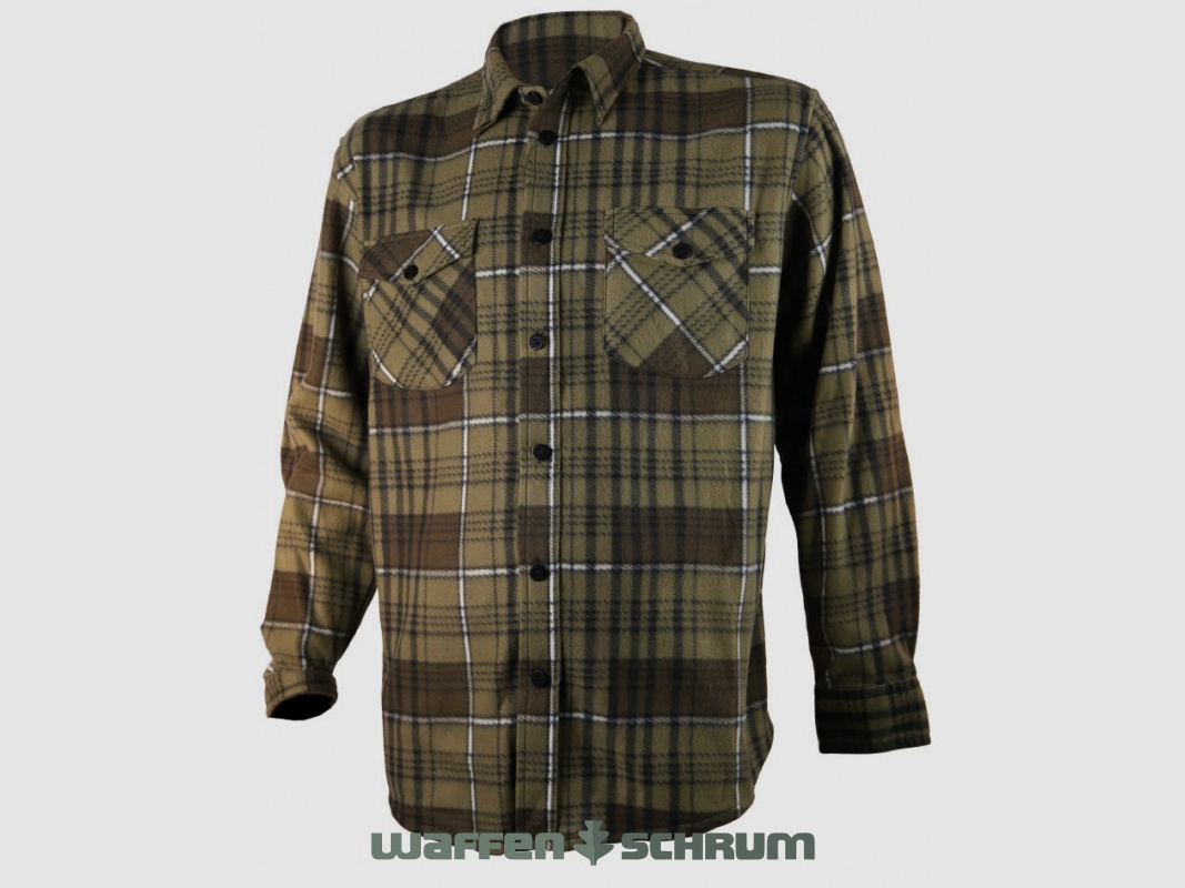 Camisa Treeland Polar Marrón