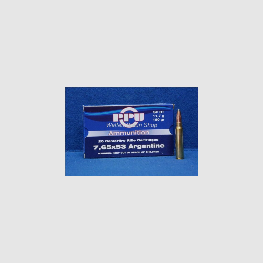 Partizan 7,65x53 Argent SP 11,7g 180 grain 20 Stück