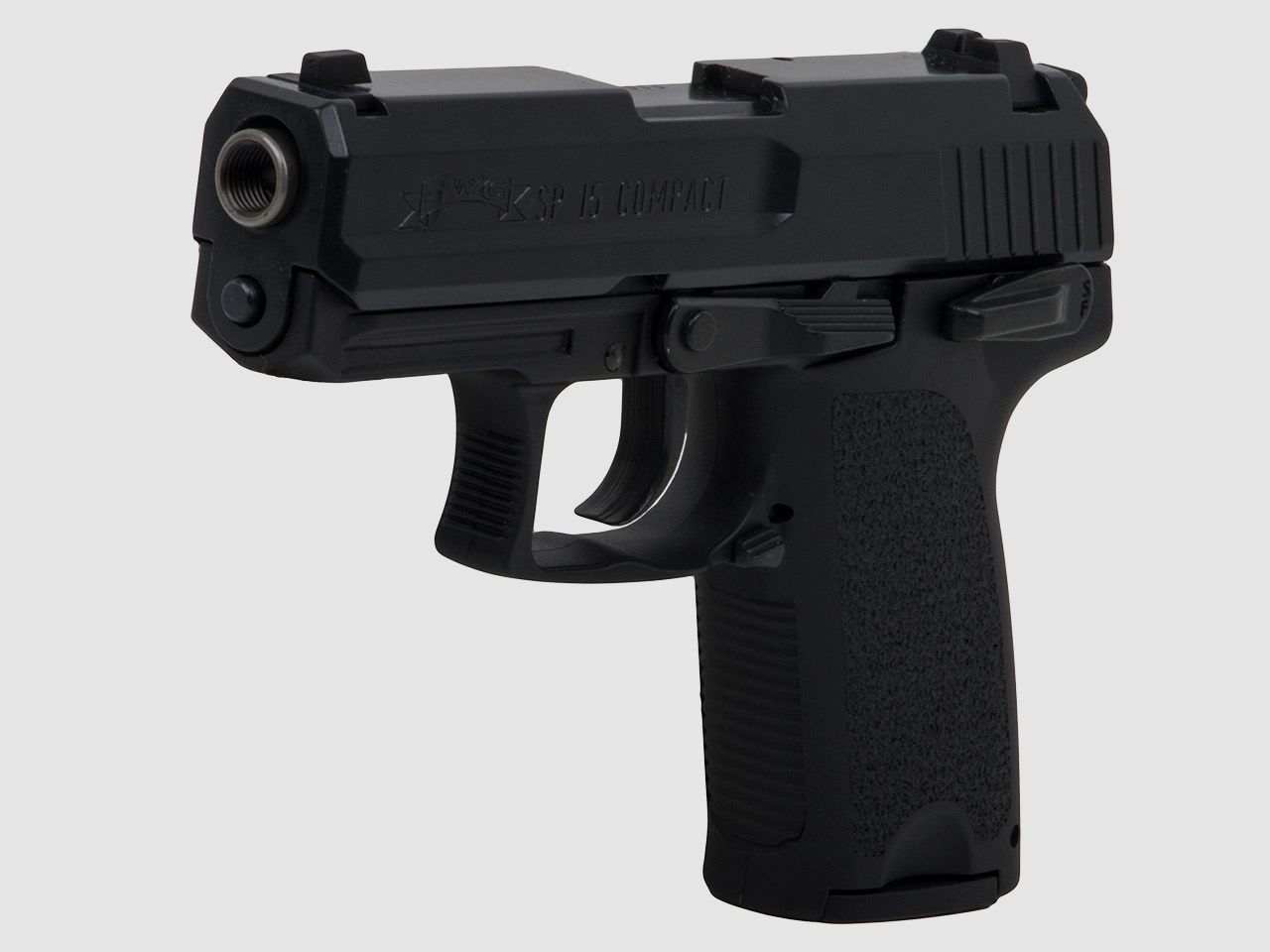 Schreckschuss Pistole IWG SP 15 Compact Kaliber 9 mm P.A.K.(P18)