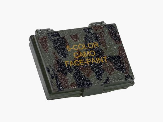 Mil-Tec Camouflage Make-up Kit 5 Kleuren met Spiegel