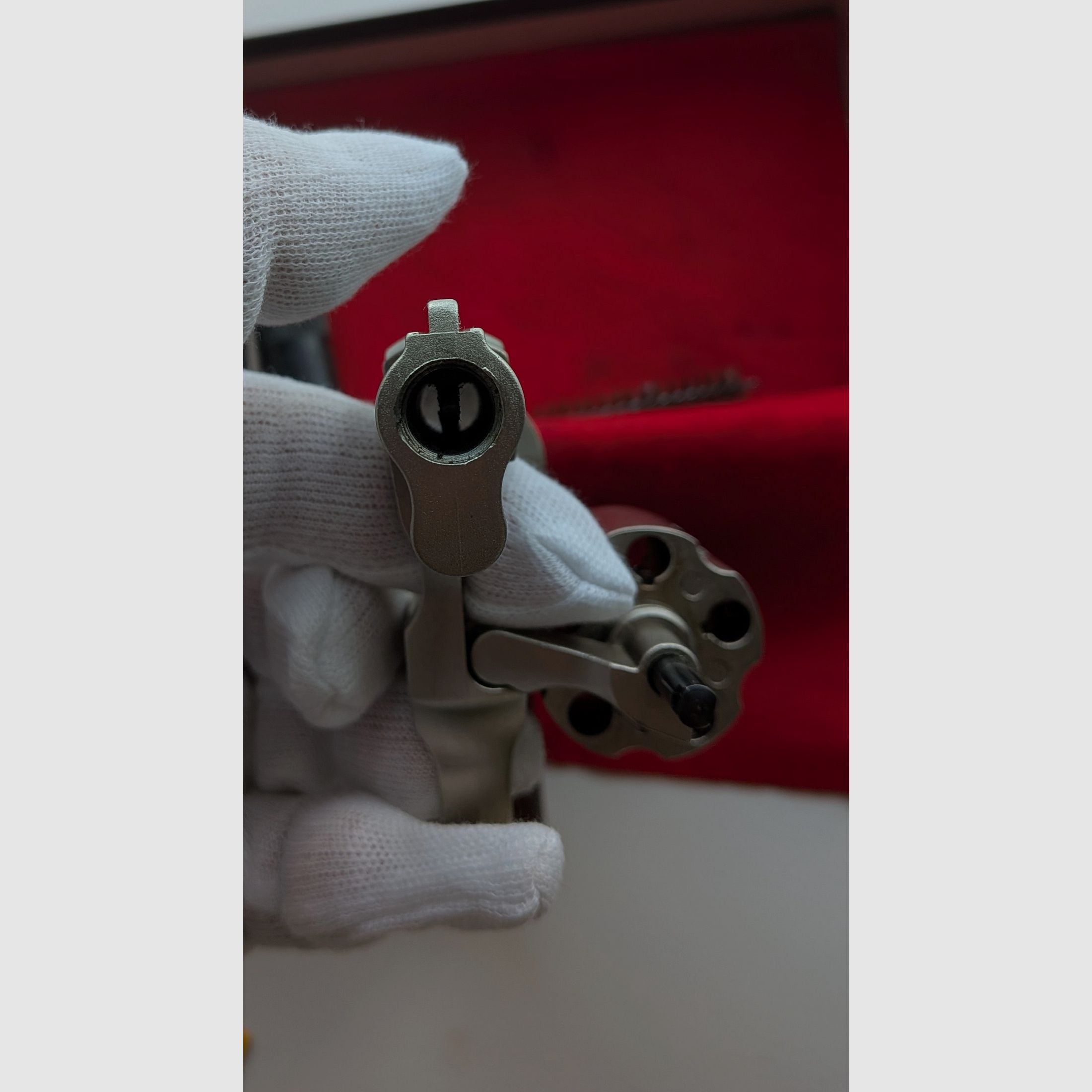 Röhm RG 59 LePetit + Nickel+ oude PTB 527+ houten grip+ 9mm R.K, afbeelding 5 van 8