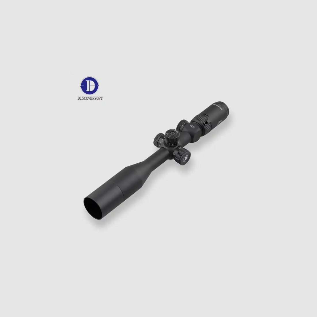 3-12x42 Zielfernrohr, 25,4 mm Rohrdurchmesser mit Seitenrad und Ringhalterung