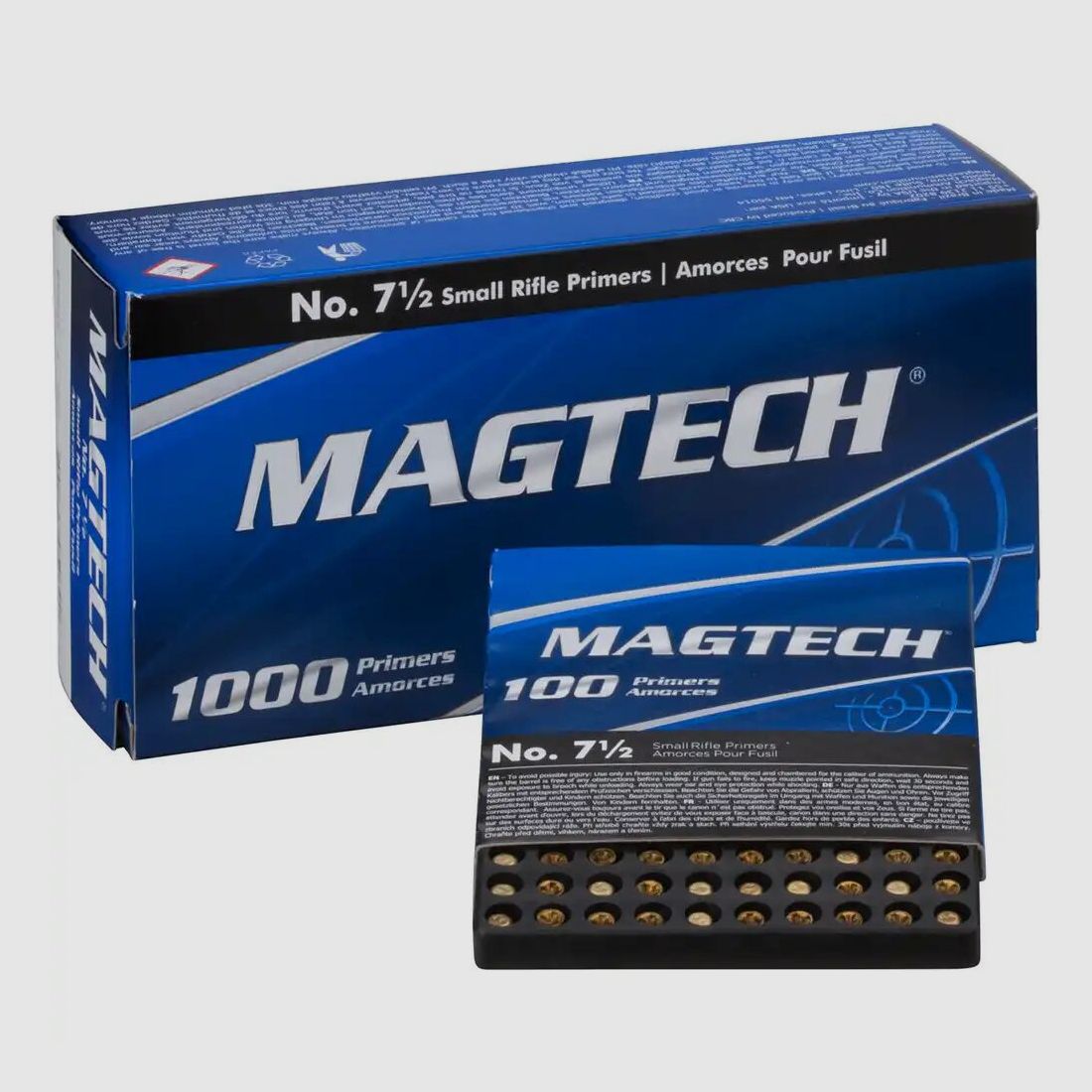 Magtech Small Rifle 7 1/2 Zündhütchen NEU! 1000 Stck.