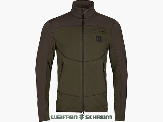Härkila Fleecejack Olaf Willow green/Shadow brown