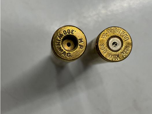 .300 WinMag.  Hülsen  175 Stück.  Winchester + Hirtenberger