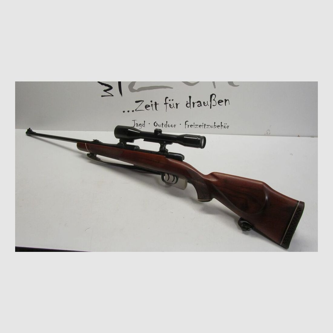 Repeater rifle Mauser Mod. 2000 cal. 7x64, ZFR Zeiss DIATAL 6x42 7x64