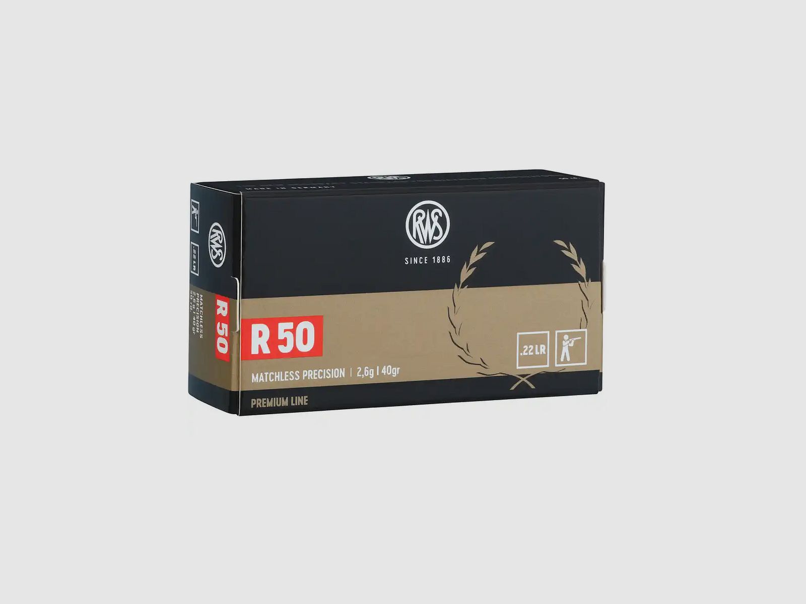 Amunicja RWS .22LR R50 2,6G/40GR