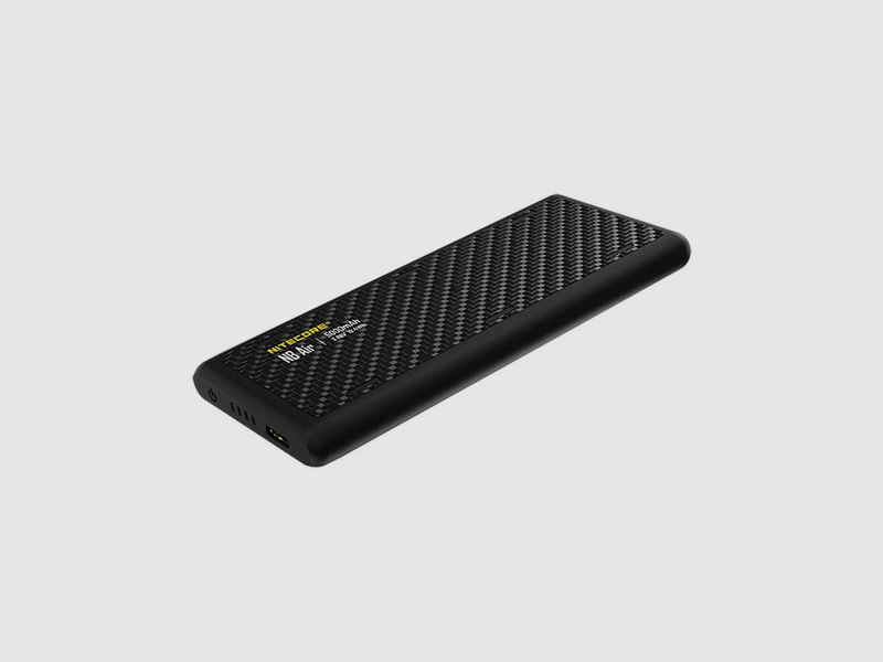 Nitecore – NCNBAIR – Externe Batterie aus Kohlenstoff NB Air – 5000 mAh