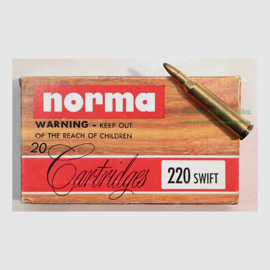 Norma geweerpatronen .220 Swift