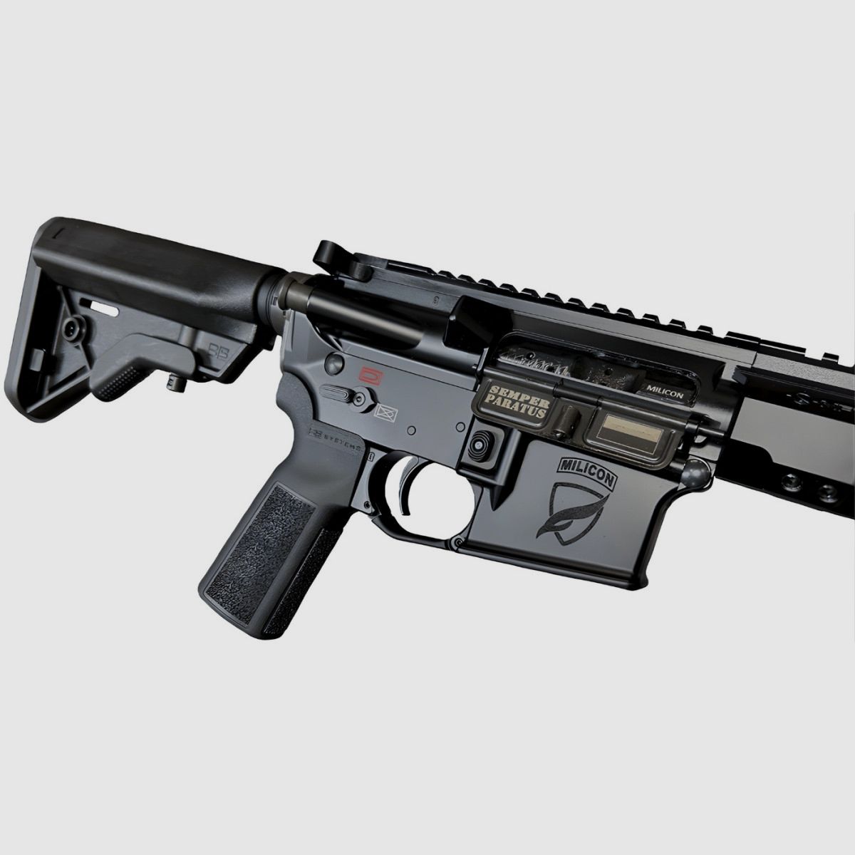 Milicon Spartan MK2 11,5" Nero, immagine 2 di 5